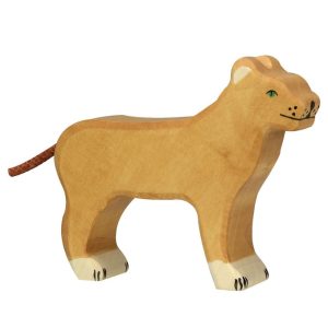 Figurine en bois Lionne – Holztiger