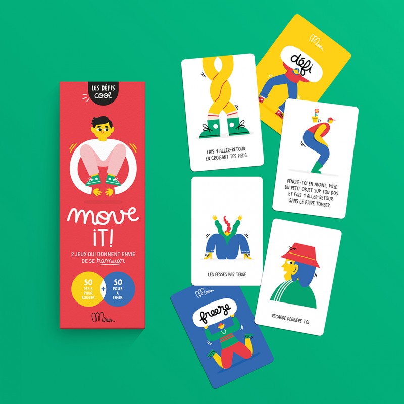 Minus – Jeu de cartes – MOVE IT Défis Cool – Image 4