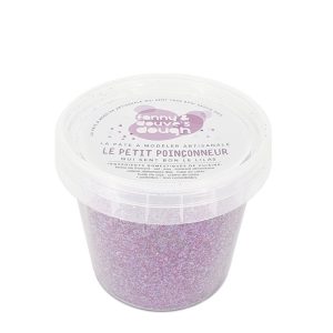 Fanny&rsquo;n Douve&rsquo;s Dought – Pâte à modeler artisanale – Le petit poinçonneur, senteur Lilas