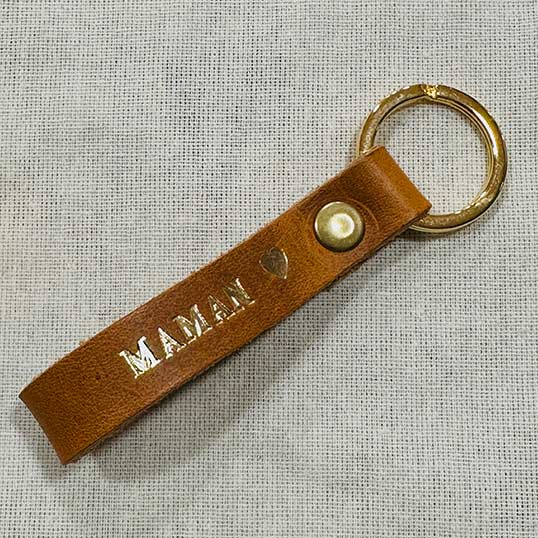 Porte-clés cuir – Atelier Fringant – Image 9