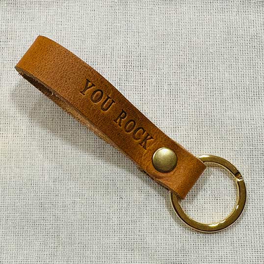 Porte-clés cuir – Atelier Fringant – Image 3