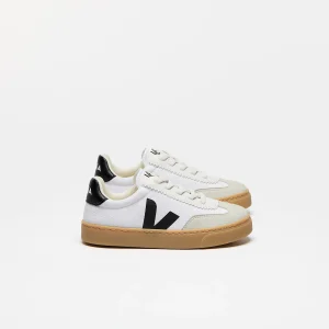 Veja Volley Canvas – White Black Natural